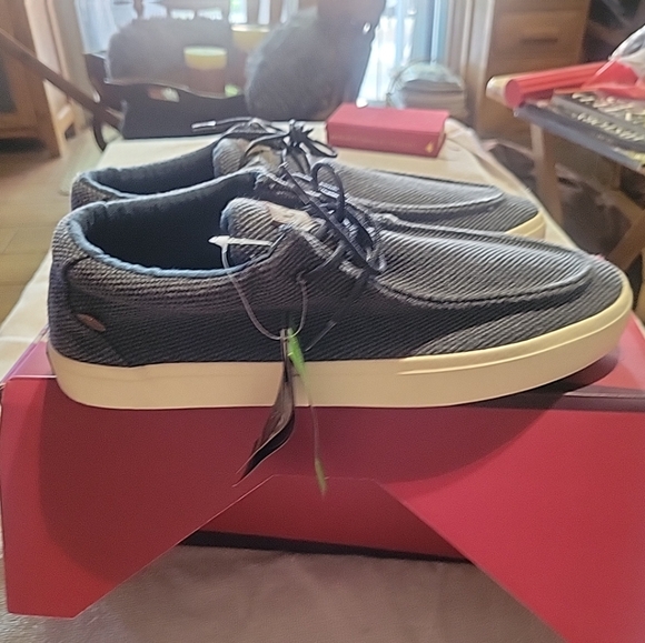 Lamo Tate Size 11 Womens Boat Shoes Navy - Picture 9 of 12
